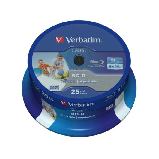 BD-R Verbatim 43811 25 GB 25 Stück Blu-ray Rohlinge BD-R Verbatim 43811 25 GB 25 Stück