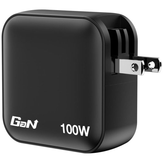 Cargador Verbatim Mini GaN 100W 3x USB-C Carga Rápida Protección Múltiple Negro