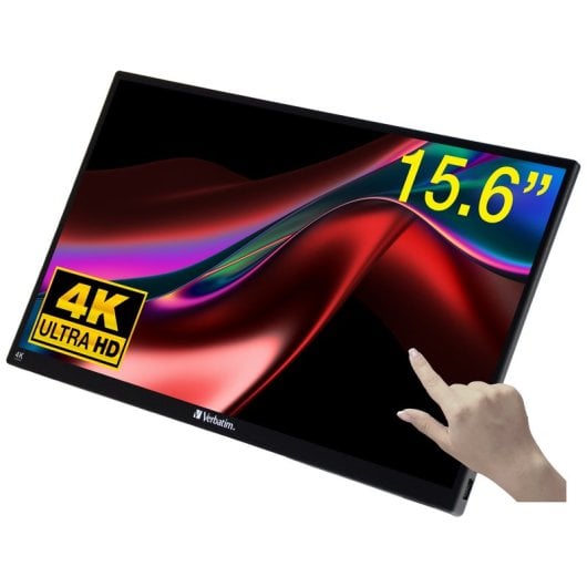 Monitor Verbatim 32238 15.6" 4K UHD LCD 6ms Brillo