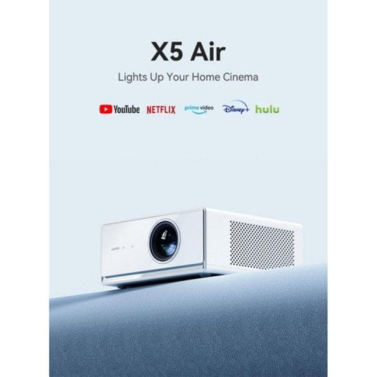 Projecteur Wanbo X5 AIR FullHD 1100 Lumens 140" LED LCD Smart Android Portable