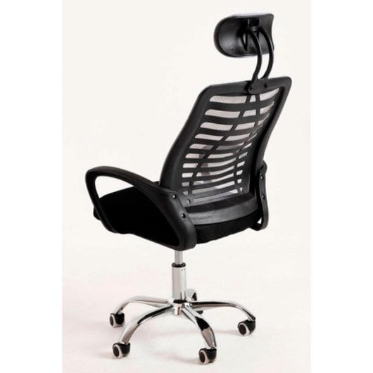 Silla de Oficina Kontor Regulable en Altura y Respaldo Reclinable Reposabrazos Negra o Gris