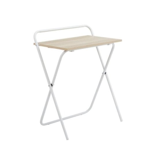 Escritorio Plegable Anke MDF Metal Compacto Diseño Moderno Fácil Montaje Multiuso