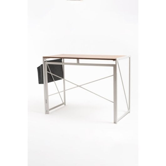 Escritorios - Escritorio Plegable Beid 100 Cm - Blanco