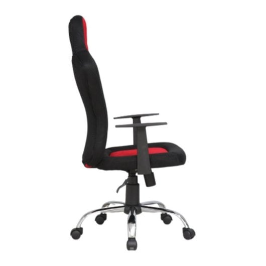 Silla Oficina Laky Diseño Nórdico Acero Reforzado Ergonomía Tela Transpirable