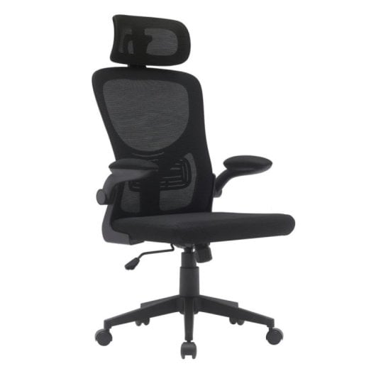 Silla de oficina Nórdica Profesional/Doméstica tela poliéster transpirable, altura regulable, acero reforzado, soporta 1