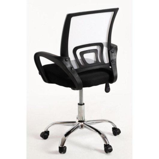 Silla de oficina Midi Pro estructura acero reforzado respaldo malla transpirable asiento acolchado