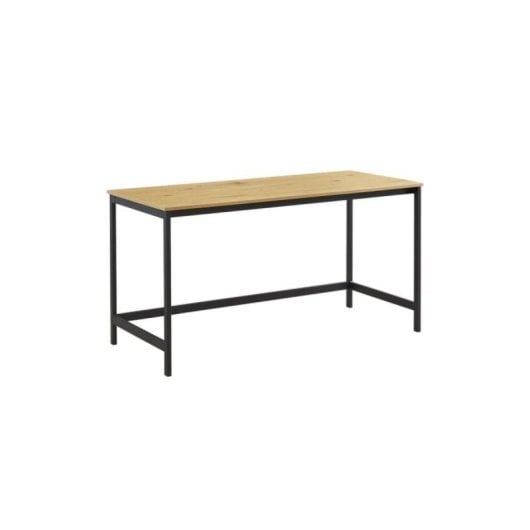 Escritorio Litoli Compacto Madera Alta Calidad Moderno Minimalista Montaje Fácil Almacenaje