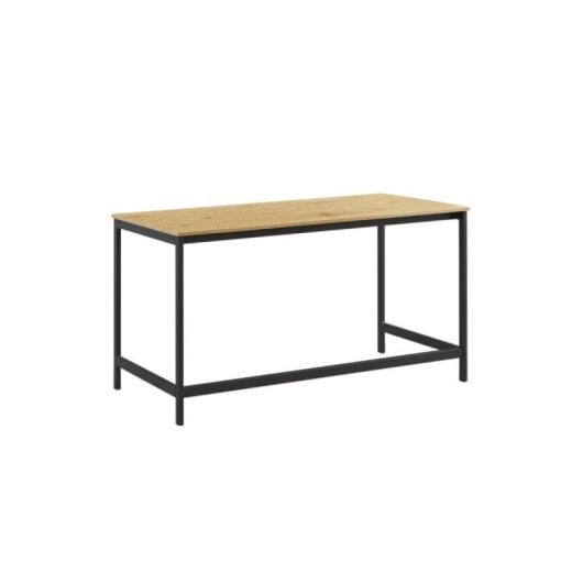 Escritorio Litoli Compacto Madera Alta Calidad Moderno Minimalista Montaje Fácil Almacenaje