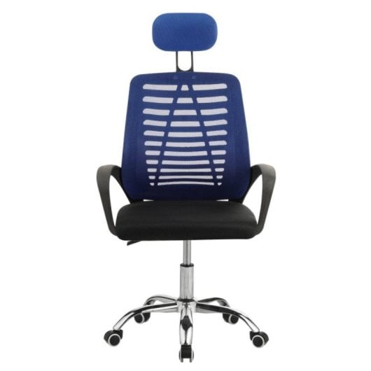 Silla oficina Kontor regulable reposabrazos ergonómica ruedas ligera negra/gris