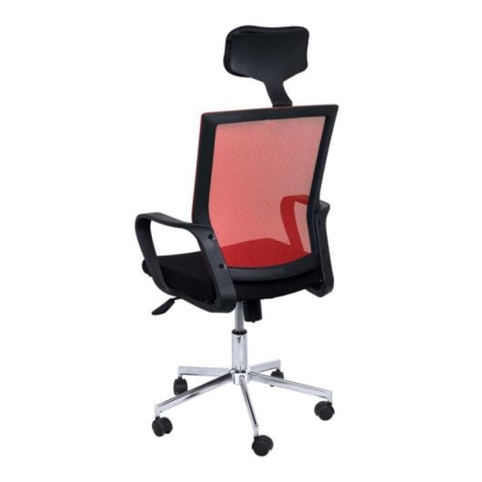 Silla Ergonómica Solium Reposacabezas Ajustable Asiento de Tela Estructura Acero