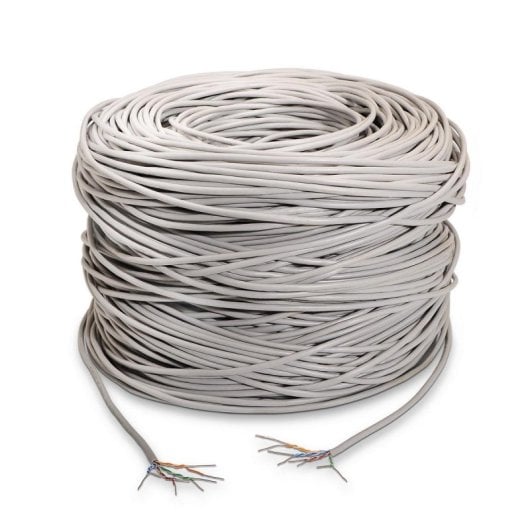 Cable RJ45 AISENS A133-0208 Cat.5e U/UTP 100m Gris