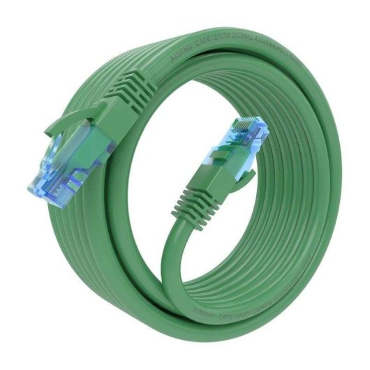 Cavo di rete Aisens A135-0813 Cat.6 UTP 4m Verde RJ45