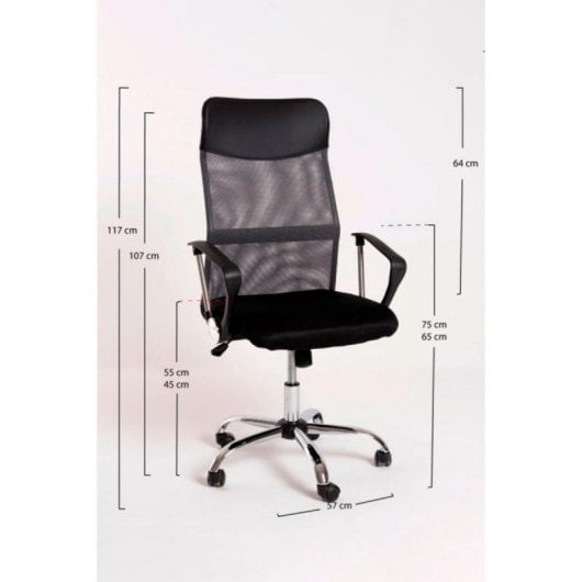 Silla Bakus Ergonómica Reclinable Malla Transpirable Soporte Lumbar Ajustable 120kg