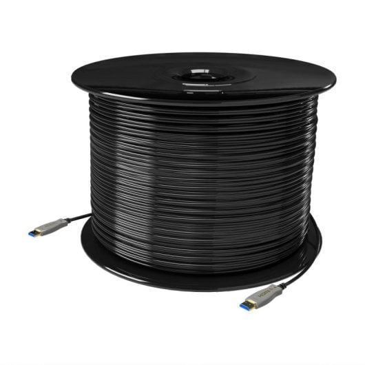 HDMI Kabel AISENS A148-0700 Premium V2.0 AOC 4K@60Hz 150m Schwarz HDMI Kabel AISENS A148-0700 Premium V2.0 AOC 4K@60Hz 150m Schwarz