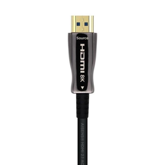 Câble HDMI Aisens A153-0522 8K 60m fibre optique cuivre HDR 48Gbps