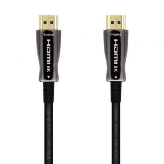 Câble HDMI Aisens A153-0522 8K 60m fibre optique cuivre HDR 48Gbps