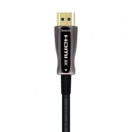 Câble HDMI Aisens A153-0522 8K 60m fibre optique cuivre HDR 48Gbps