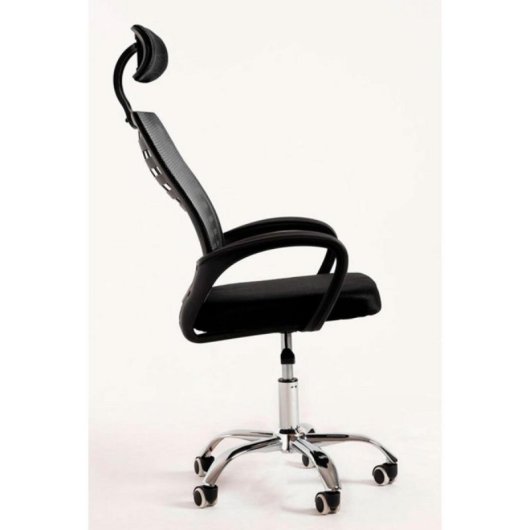 Silla Oficina Kontor Regulable en Altura y Reclinable con Reposabrazos Negra o Gris