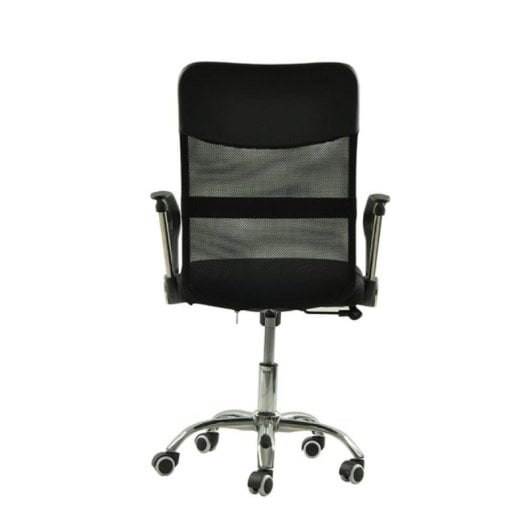 Silla oficina Estudi estructura acero tela transpirable altura regulable colores negro gris azul