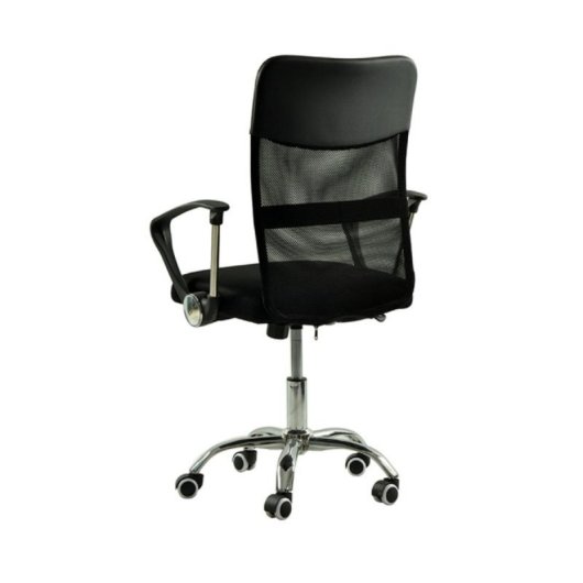 Silla oficina Estudi estructura acero tela transpirable altura regulable colores negro gris azul
