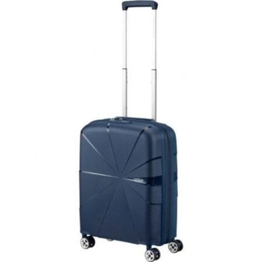 Malette American Tourister Starvibe Spinner 55cm 4 Roues Expansible Bleu Marine