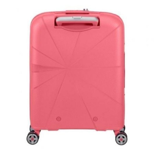 Mala de Cabine American Tourister Starvibe Spinner 55cm Expansível 4 Rodas Coral