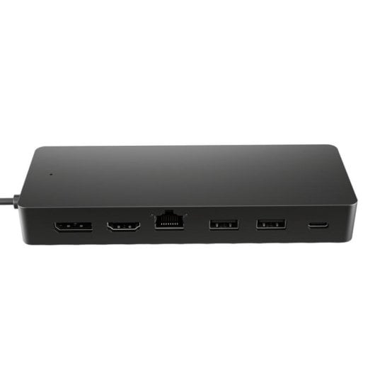 USB-C Hub HP Universal Multiport 7 Ports HDMI 4K DisplayPort LAN 65W Schwarz