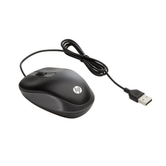 Souris HP USB Ambidextre 1000 DPI Compacte et Légère