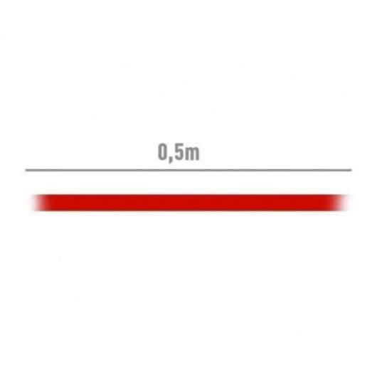 Câble SATA AISENS A130-0153 0.5m 6Gb/s H/F connecteur coudé ROUGE