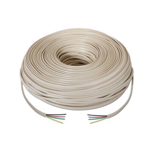 Câble AISENS A143-0321 100 m 4C Gris 150 mm