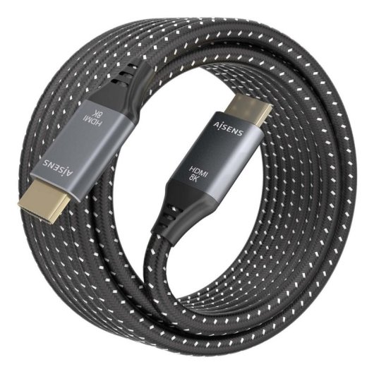 HDMI Kabel AISENS A150-0876 2.1 Ultra High Speed 8K@60Hz 48Gbps 5m