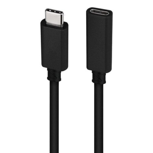 Cavo Prolunga USB-C Nanocable 10.01.4501 1m 3.2 Gen2x2 20Gbps 100W 4K60Hz Nero