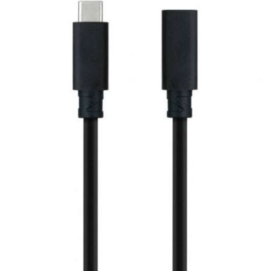 Cavo Prolunga USB-C Nanocable 10.01.4501 1m 3.2 Gen2x2 20Gbps 100W 4K60Hz Nero