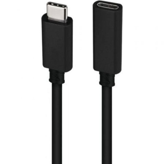 Cavo Prolunga USB-C Nanocable 10.01.4501 1m 3.2 Gen2x2 20Gbps 100W 4K60Hz Nero