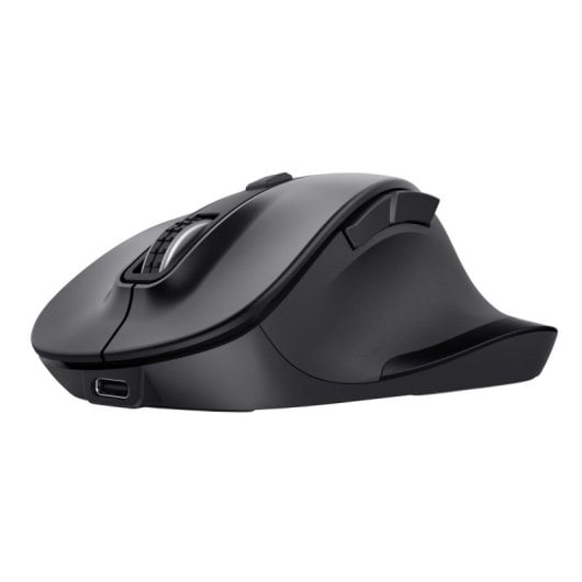 Ratón Trust inalámbrico 2400 DPI RF Wireless + Bluetooth 6 botones negro