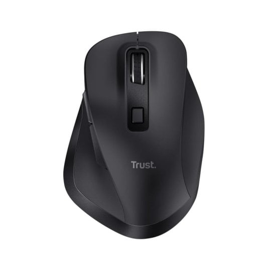 Ratón Trust inalámbrico 2400 DPI RF Wireless + Bluetooth 6 botones negro