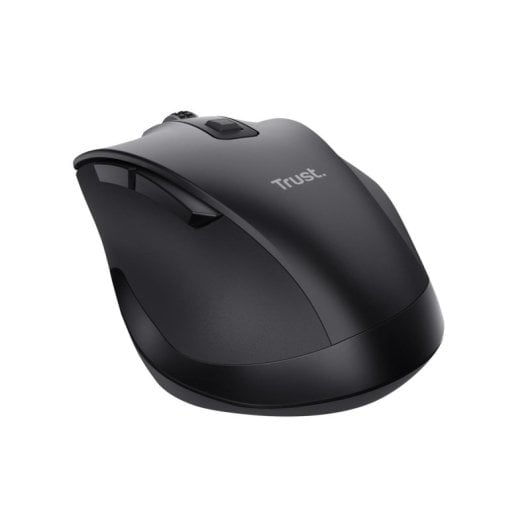 Ratón Trust inalámbrico 2400 DPI RF Wireless + Bluetooth 6 botones negro