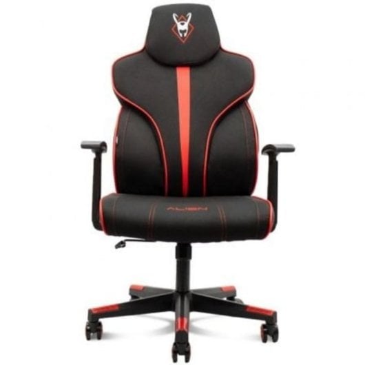 Silla Gaming Woxter Stinger Station Alien V2 Roja tela transpirable altura ajustable 150kg