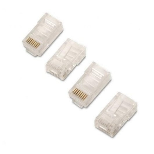 Conector RJ45 AISENS A138-0291 Cat5e UTP Transparente 8 Contactos 50 Unidades