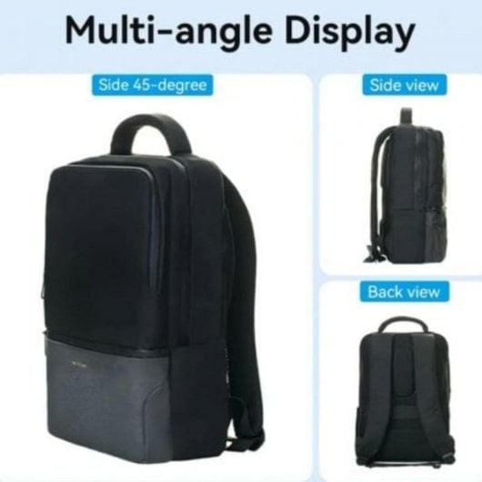 Mochila Vention KRPB0 Impermeável para Portáteis até 15.6'' 18L Preta