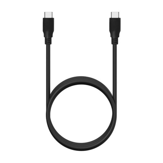 Cable USB-C AISENS A107-0702 1m 3.2 Gen2x2 20Gbps 100W 5A E-Marker Negro 8K@30Hz