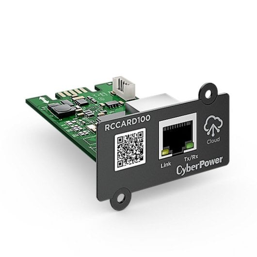 Scheda di Rete CyberPower RCCARD100 Ethernet 100 Mbit/s Interna Nero Verde Metallo