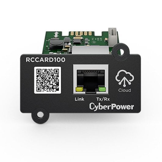 Scheda di Rete CyberPower RCCARD100 Ethernet 100 Mbit/s Interna Nero Verde Metallo