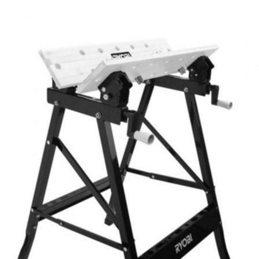 Arbeitsbank Ryobi RWB02 Bambus 100kg Klappbar Multiposition professionelle Werkbank