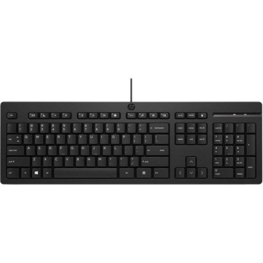 Teclado HP 125 Membrana USB Completo Layout Español Negro Plug&Play Profesional