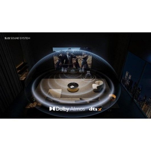 Soundbar TCL Q75H 5.1.2 400W Bluetooth WiFi Dolby Atmos