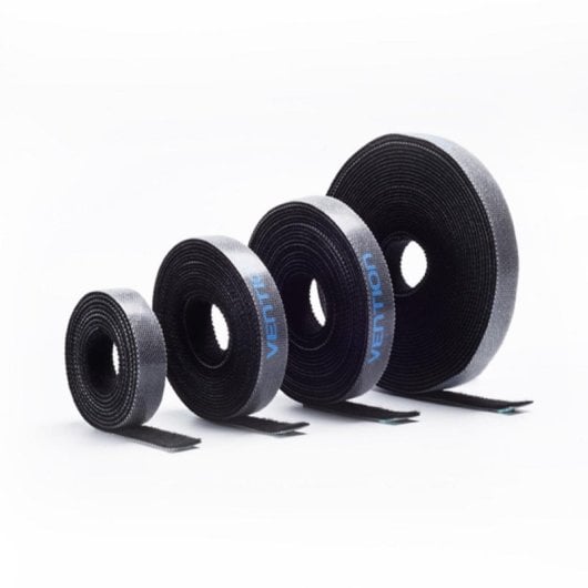 Tira Organizadora Cavi Vention KAABH 2m Nylon Nero 11 mm Tira Organizadora Cavi Vention KAABH 2m Nylon Nero 11 mm