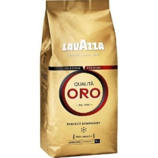 Café en grano Lavazza Qualità Oro 500g 100% Arábica Tueste Medio Notas Florales y Frutales