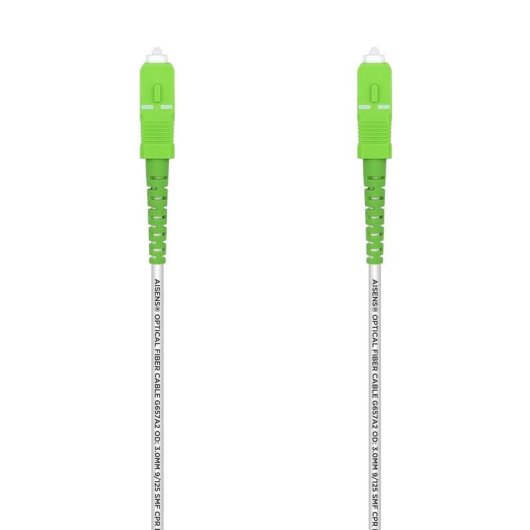 Cabo Fibra Óptica AISENS A152-0501 SC/APC 30m OS2 G657A2 LSZH