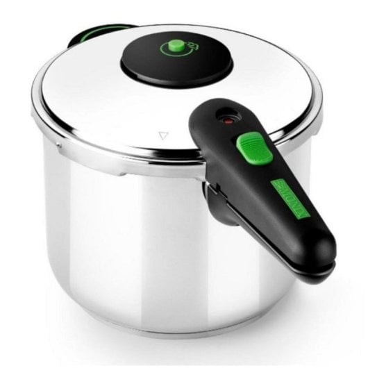 Olla a presión Monix M911002 6L Acero Inoxidable Triple Fondo Difusor Inducción Profesional
